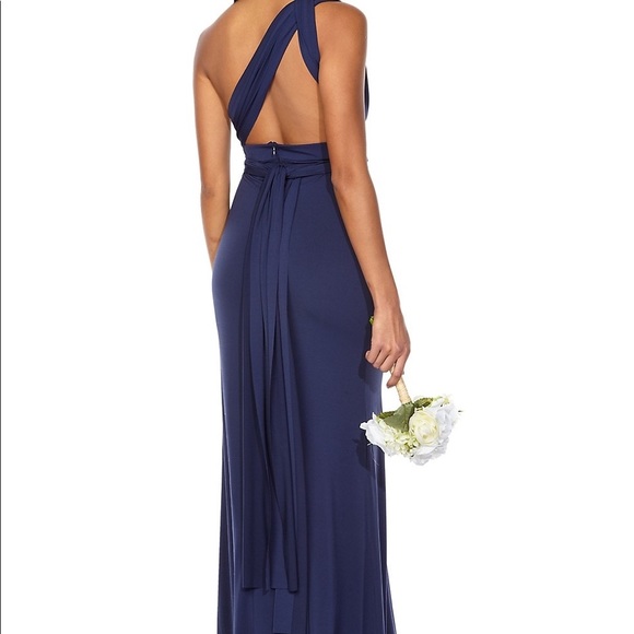 TFNC Multi Way Navy Maxi Dress - Picture 13 of 15